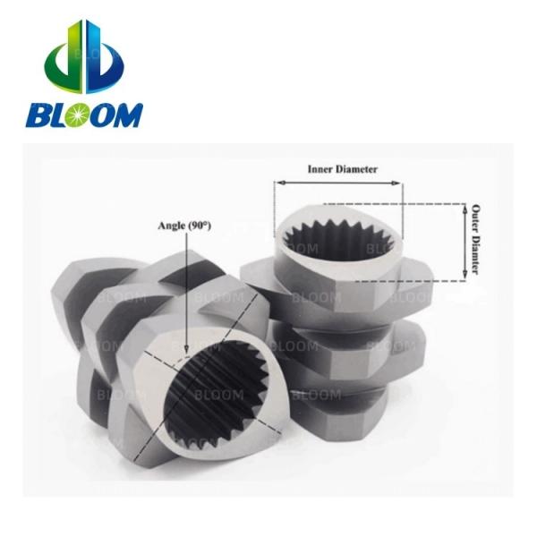 Extruded Screw And Barrel Screw Element Customized Segment For Twin Screw