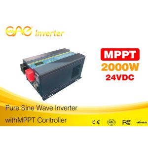 China Hot sales 2000Wpure sine wave 24V inverter solar pannel inverter on sale