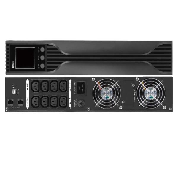 LCD Line Interactive Pure Sine Wave UPS 2000VA 19 Inch UPS Rackmount Backup