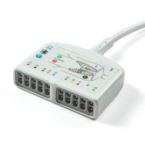 Compatible Nihon Kohden ECG Diagnostic EKG Cable 10Lead for Cardiofax C,