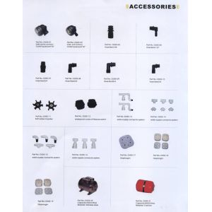 FLOWGUIDE diaphragm pump hosing fittings