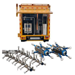 Industrial UV Curing System Powerful Reliable CIPP Curing For Pipe Diameter From