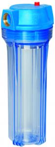 China Sink Water Purifier  Filter Cartridge Housing , Air Release Button Big Blue Housing Water Filter on sale