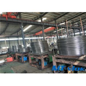 China ASTM B704 Alloy 825 Nickel Alloy Tube 4200m/coil Length With Excellent Strength on sale