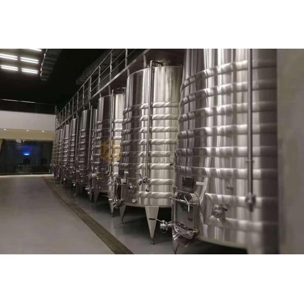 Quality Adjustable Power Stainless Steel Fermentation Tank , 20hl Stainless Wine Fermenter wholesale