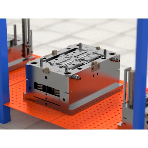 OEM / ODM : Cold Runner Injection Molding & Transparent Smart Glasses Case Shaft (1*2) No.23847