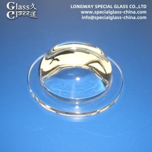 OEM Optical Borosilicate Glass 3.3 Led Lighting Lens For Industrial Mining Lamp