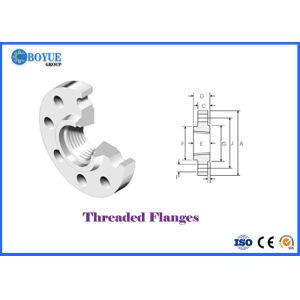 China Hastelloy Alloy B2 Threaded Pipe Flange 8 Forged Long Service Lifetime on sale
