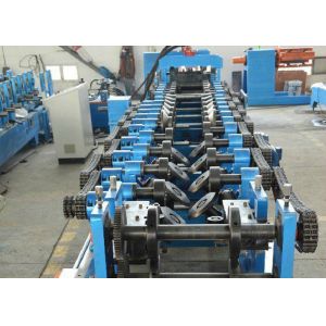Galvanized Steel Sheet C Z Purlin Roll Forming Machine Quick Interchangeable