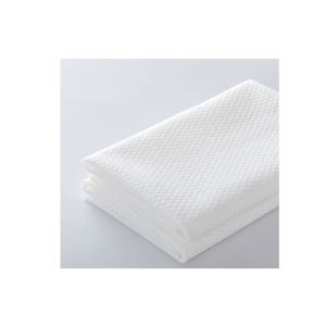China White Small Dot Embossed Disposable Gym Towel 80gsm on sale
