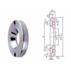 Type A Type B Die Casting Mold Parts Tempered HRC30 S45C Mold Locating Ring