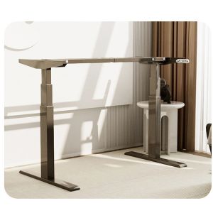 710mm Dual Motor Height Adjustable Desk Basse de Luxe for Unique Coffee Standing