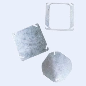 Electrical 1.60mm Conduit Junction Box Pre Galvanized Telescoping