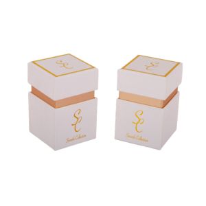 2mm Perfume Packing Box , Custom Paperboard Boxes With Gold Hot Foil Stamping
