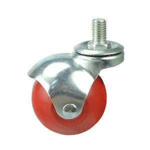 Eco Friendly White Ball Casters For Easy Maneuvering Of Furniture And Small
