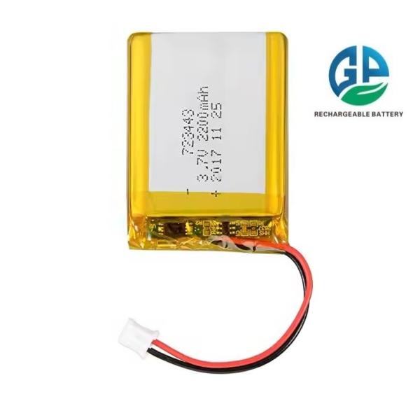 KC CB IEC62133 Approved 3.7v 2200mah 723443 Polymer Lithium Ion Battery