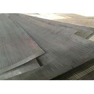 2m2 STS304 Straight Hole Pulp Screen Plate High Vibration Screen Pulp Making