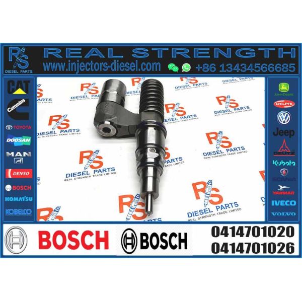 Quality Diesel Unit Fuel Injector 0414701080 0414701020 0414701028 0414701081 1440580 2146271 0574394 for Sca-nia DC12 DC16 Engine wholesale