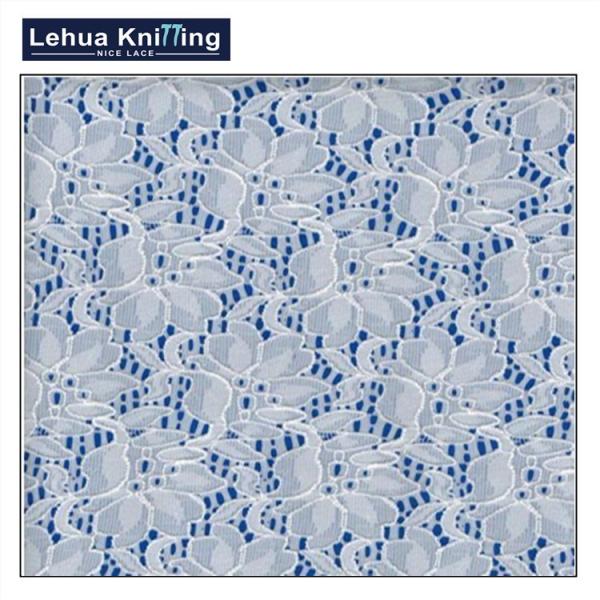 2018 high quality new arrival lace jacquard lace fabric for wedding dress