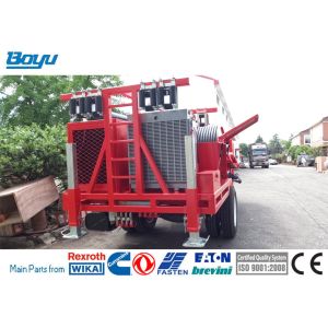 TY2x70IV Cable Stringing Equipment Hydraulic Tensioner With Cummins Engine
