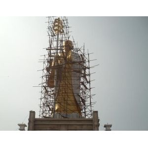 Cheap 12 meters high bronze bodhisattva,Largest Ksitigarbha buddha sculptures for sale