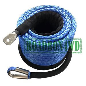 China 3/8X100' Double Braided 4X4 Spectra Winch Line off-Road Tow Recovery Rope on sale