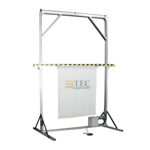China Dual Pole Blinds Inspecting Hoist With Light Box Inspection Hoist For Blinds on sale