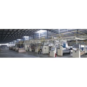 Cartons Packaging Type Corrugated Board Making Equipment 3/5/7 Layer Production