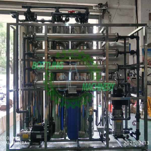 1500LPH Manual Valve TDS Meter Mineral Water Purifying Machine