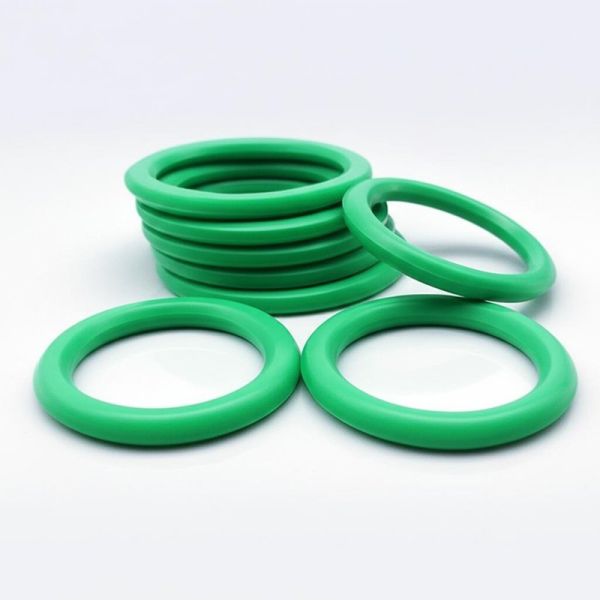 Excellent Ozone Resistance High Temp O Rings Green Color Suitable for Extreme