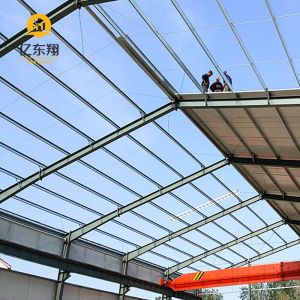 Prefabricated Steel Frame Warehouse Building with Earthquake Resistance