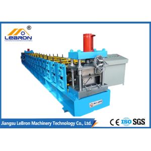 CNC Control Automatic C Purlin Roll Forming Machine Hydraulic Cutting 10-15m/min