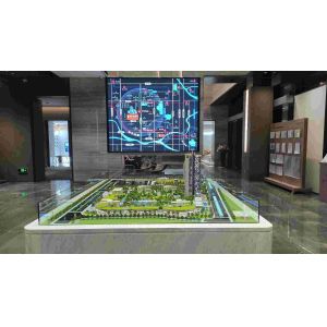 Residential Architectural Site Model Real Estate Scale Model 1:150