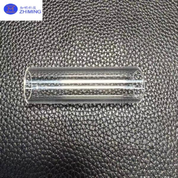 Transparent Sapphire Tube (KY Grown), 20×16×60 mm, High Hardness & Wear Resistance