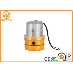 Roadway Safety Outdoor LED Flashing Beacon Light With Magnet 500 M Visible