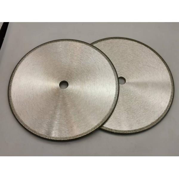 200mm Electroplated Grinding Diamond Wheel Diameter 15.875 Arbor Hole 1F1R