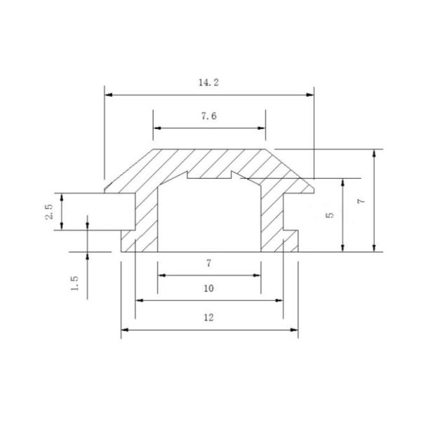 Silicone Waterproof Switch Cap For LED String Light