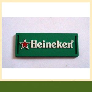 New Promotional advertised Custom PVC rubber patch for cloth bag