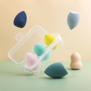 OEM 4PCS Makeup Sponge Set Multi Colored Beauty Blender Sponge