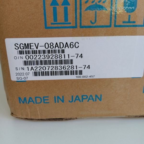 Quality SGMEV-08ADA6C Yaskawa Σ-V-EX Series Servo Motor wholesale