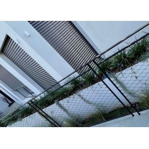 2.0mm Flexible Architectural Wire Mesh Balcony And Stair Protection