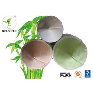 Multi Color Bamboo Breast Pads , Round Bamboo Washable Nursing Pads