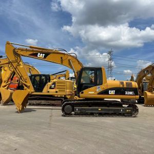 Recondition CAT 320CL Excavator Weight 20Tons With Breaker Hammer Line
