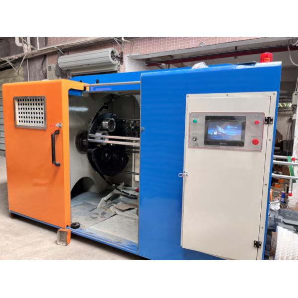 Φ800mm PLC High speed bunching machine steel wire coil bobbin for core wire