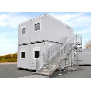 Detachable Mobile Flat Pack Container Homes In Mining Area Easy Assemble