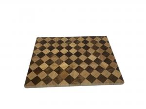 Cheap Customized Spliced Sustainable Cutting Board Rubber Wood And Acacia Wood Material for sale