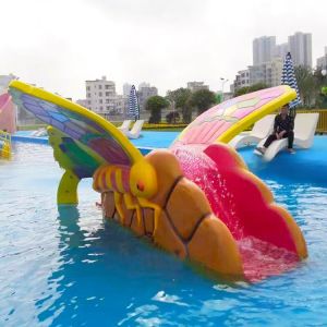 OEM Little Octopus Water Slide For Kids Water Park Playground