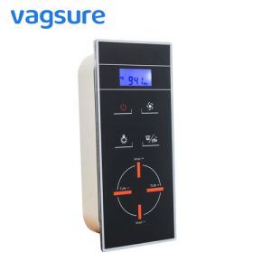 China Elegant Clear Steam Bath Equipment Electronic Control Panel Anti Bacterial Easy Clean on sale