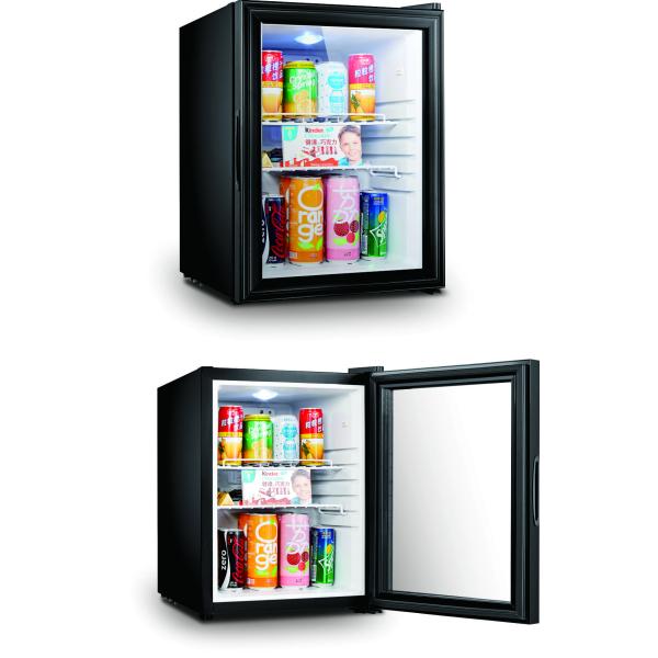Lightweight Mini Fridge Glass Front Door Selfclosing Door OEM Service