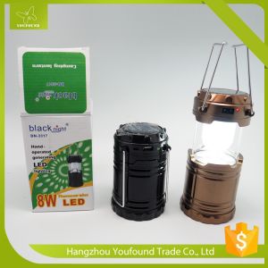 WS-3317 USB Solar Rechargeable Handle Crank Camping Lantern